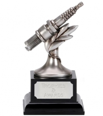 Emblem Spark Plug Trophy