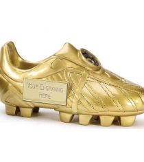 Premier 3D Golden Boot Trophy in 3 Sizes