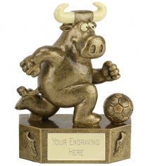 Prize Bull Football Trophy