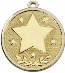 Galaxy Leaf & Star medal