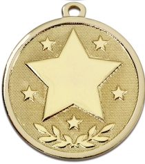 Galaxy Leaf & Star medal