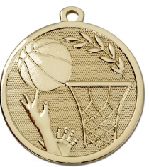 Galaxy 45mm Basketball Medal