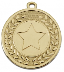 Galaxy 45mm Wreath & Star Medal