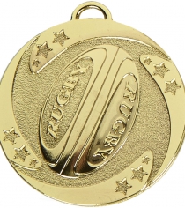 Target 50mm Rugby Medal