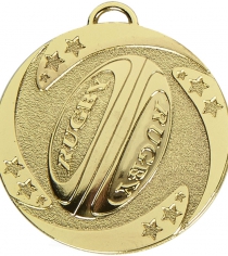 Target 50mm Rugby Medal