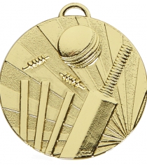 Target 50mm Cricket medal