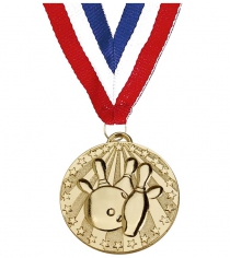 Ten-Pin Bowling Combo Medal