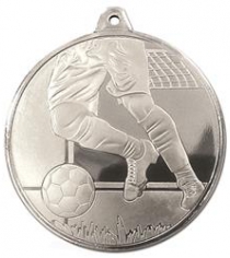 Football Legs Frosted Glacier Medal