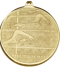 Swimming Frosted Glacier Medal