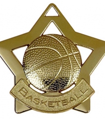 Mini Stars Basketball Medal