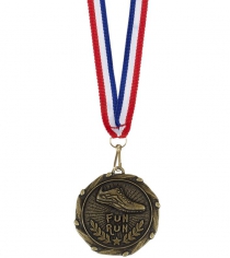Fun Run Medal With Ribbon