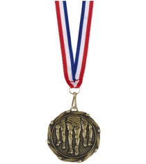 Running Medal With Ribbon 