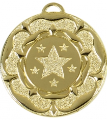50mm Tudor Rose Target Medal