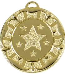 Target 40mm Tudor Rose Medal
