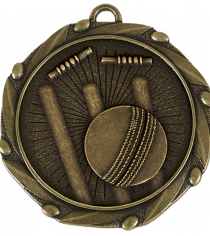 Cricket Medal With Free Ribbon