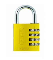 Abus 145/40 Travel Light Aluminium Combination Colour Padlock