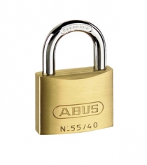 Abus 55 Series Brass Padlocks in 5 Sizes