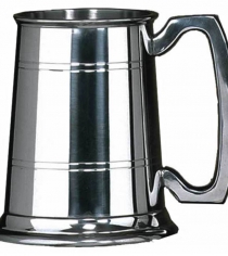 1/2 & 1 Pint Rutland Pewter Tankard