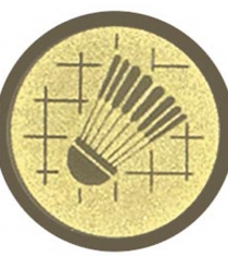 Badminton, Foil Centre Disc in Gold, Silver & Bronze