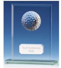 Golf Honour Jade Glass