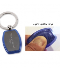 Light Up Engravable Key Ring