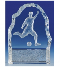 Echo Football Glass