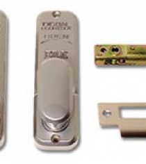 ERA 291 Lock with holdback  Satin Chrome