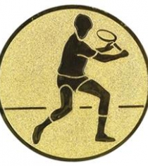 Badminton Metal Centre Disc in Gold, Silver & Bronze