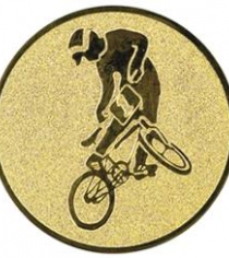 BMX Metal Centre Disc in Gold, Silver & Bronze