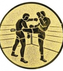 Kick Boxing Metal Centre in Gold, Silver & Bronze