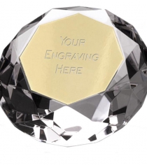 Clarity Clear Diamond Paperweight