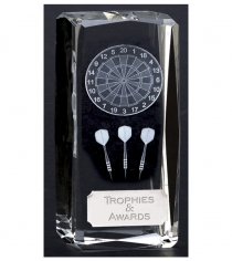 Clarity Crystal Darts Trophy
