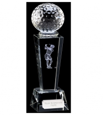 Unite Female Golfer Optical Crystal