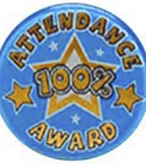 Attendance 100% Award P950