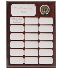 Ashfield Silver Presentation Plaque