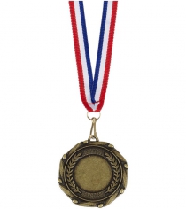 Centre Disc Combo Medal With Free Medal