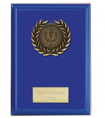 Bold Blue Event Plaque