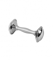 Silver Finish Baby Rattle