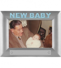 New Baby Blue Photo Frame