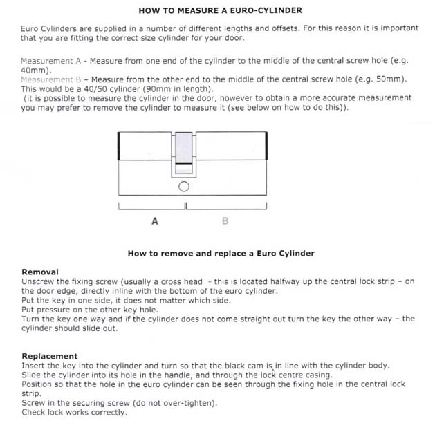 MulTLock Garrison Euro Cylinder